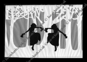 Dancing Silhouettes by Lisa Richards